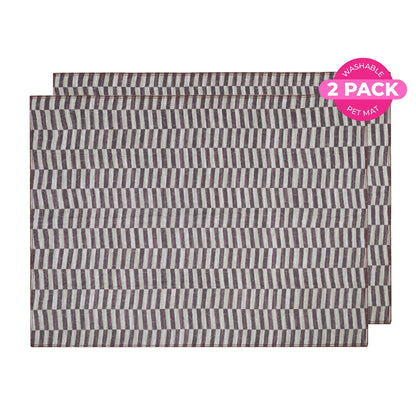Lovewag Pets Washable Dog Pads - Eco-Friendly and Leak-Proof, Available in Multiple Designs and Sizes (Pack of 2)