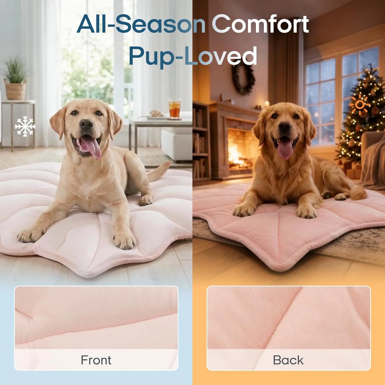 Vagascape Eco-Friendly Cooling Pet Mat for Large Dogs - Portable, Machine Washable, and Ideal for Outdoor Activities