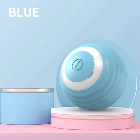 Interactive Electric Cat Ball Toy - Automatic Rolling Training Device for Kittens