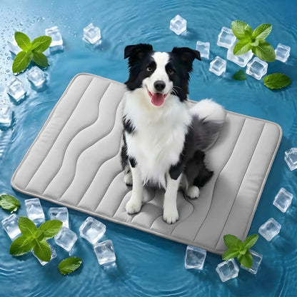 Vagascape Eco-Friendly Cooling Pet Mat for Large Dogs - Portable, Machine Washable, and Ideal for Outdoor Activities