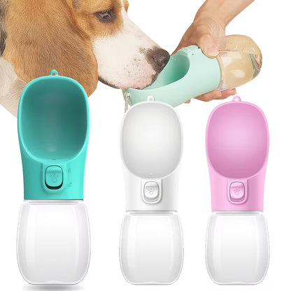 Portable Leakproof Dog Water Bottle for Small and Large Dogs and Cats - Ideal for Outdoor Walks and Hydration Supplies
