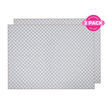 Lovewag Pets Washable Dog Pads - Eco-Friendly and Leak-Proof, Available in Multiple Designs and Sizes (Pack of 2)
