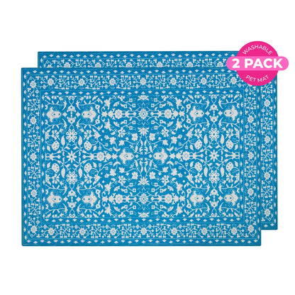 Lovewag Pets Washable Dog Pads - Eco-Friendly and Leak-Proof, Available in Multiple Designs and Sizes (Pack of 2)