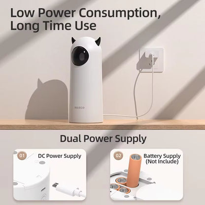 Interactive Automatic Cat Toy with LED Laser - Handheld Electronic Teaser for Indoor Pets